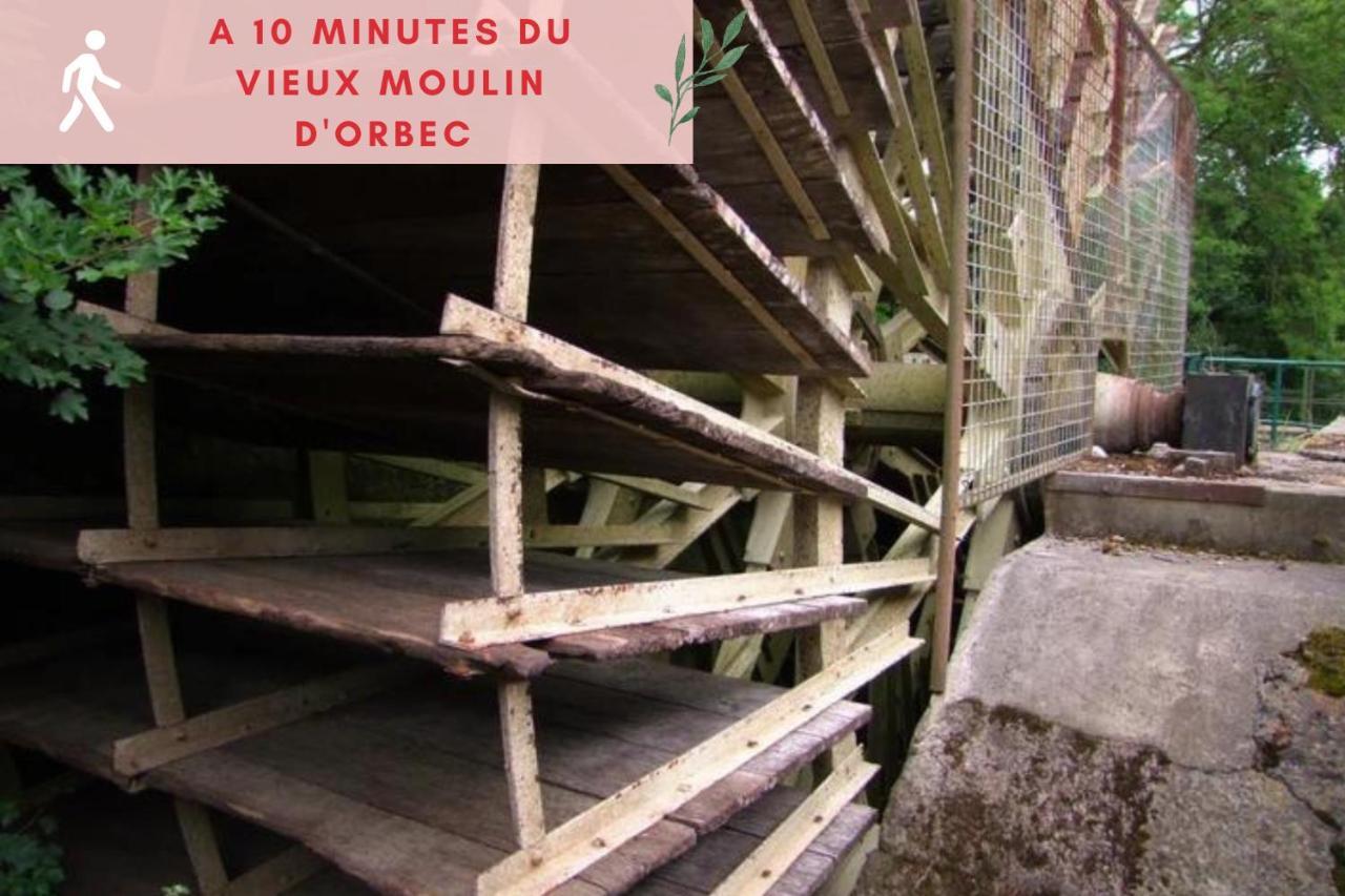 Suite Jungle - Jardin, Netflix Et Parking - Le Manoir Aux Pommes Orbec Luaran gambar
