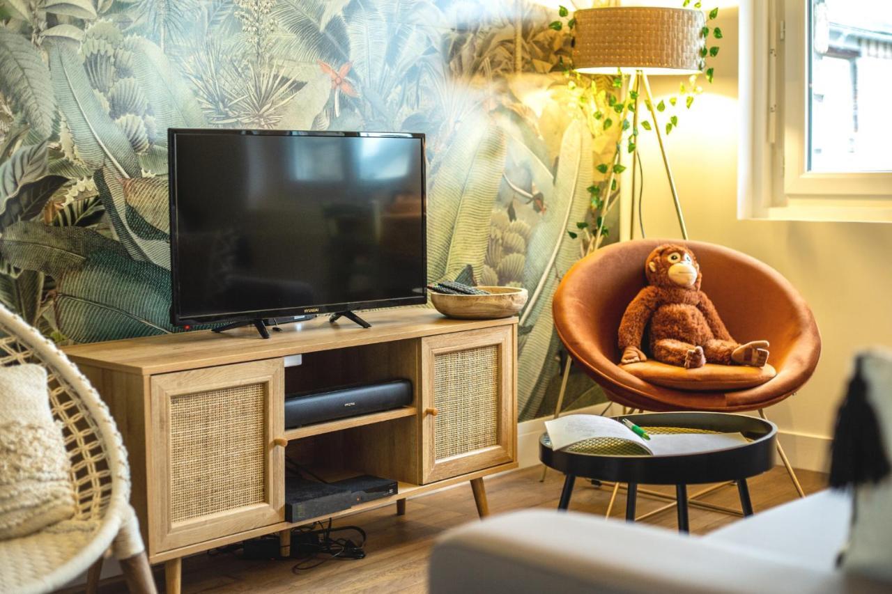 Suite Jungle - Jardin, Netflix Et Parking - Le Manoir Aux Pommes Orbec Luaran gambar