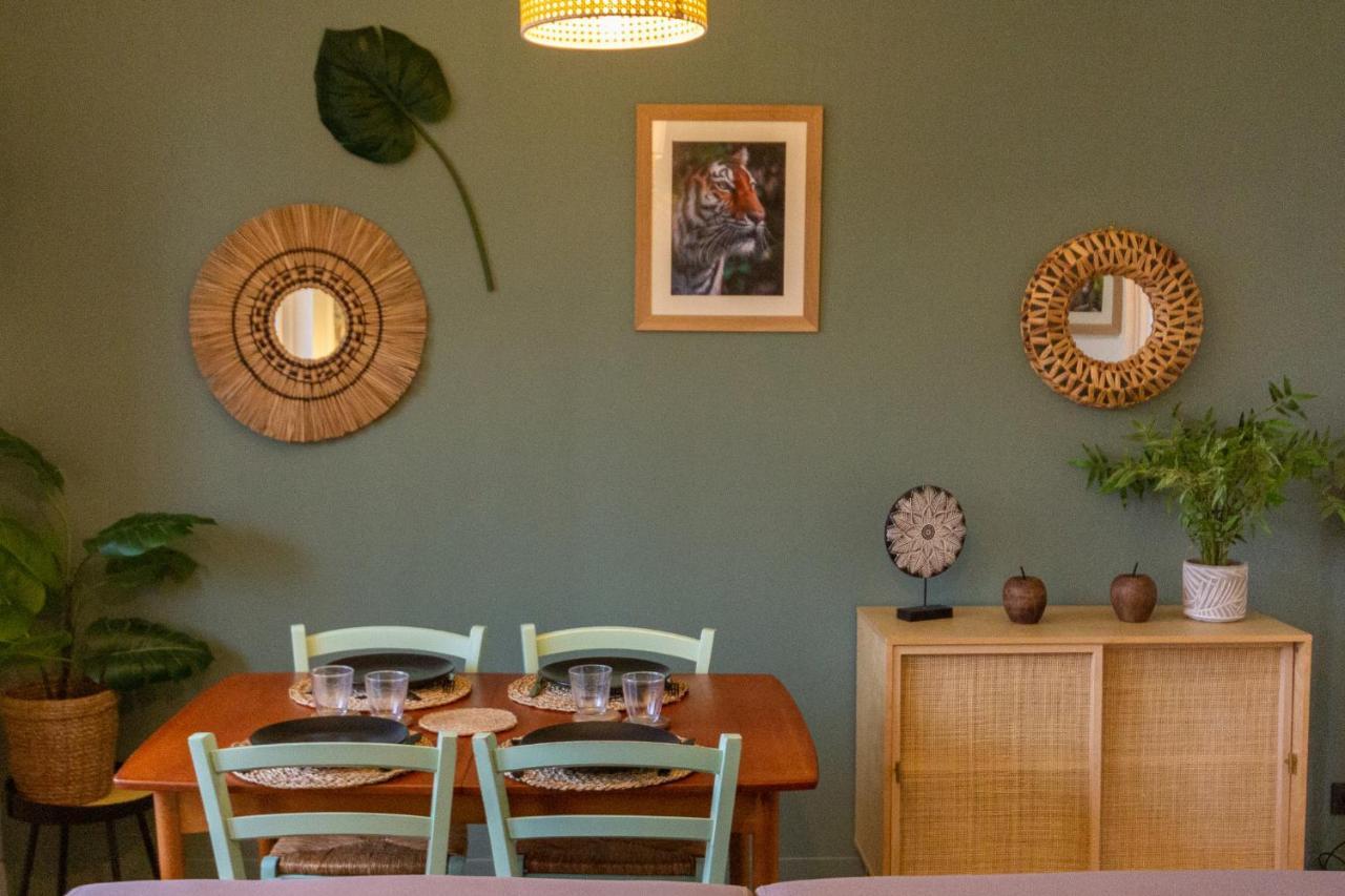 Suite Jungle - Jardin, Netflix Et Parking - Le Manoir Aux Pommes Orbec Luaran gambar