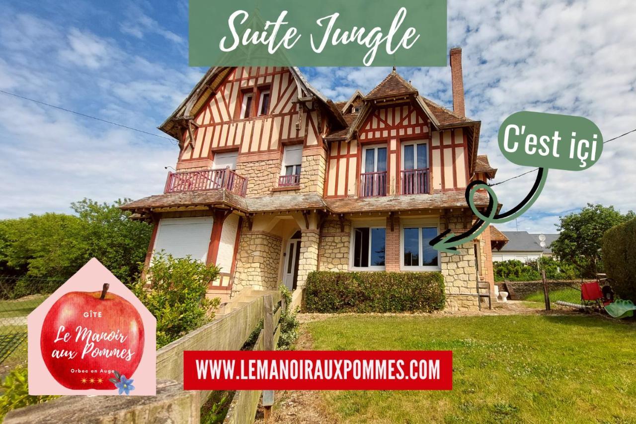 Suite Jungle - Jardin, Netflix Et Parking - Le Manoir Aux Pommes Orbec Luaran gambar