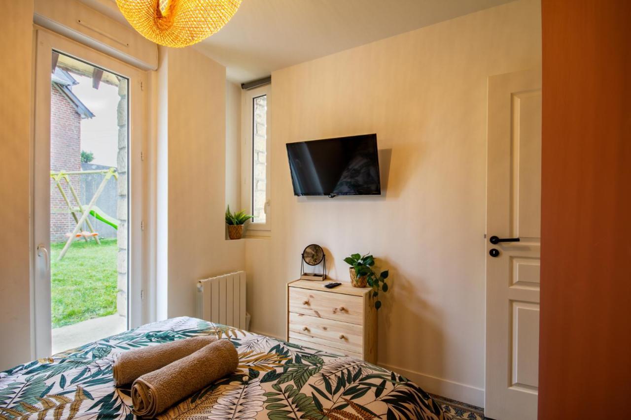Suite Jungle - Jardin, Netflix Et Parking - Le Manoir Aux Pommes Orbec Luaran gambar